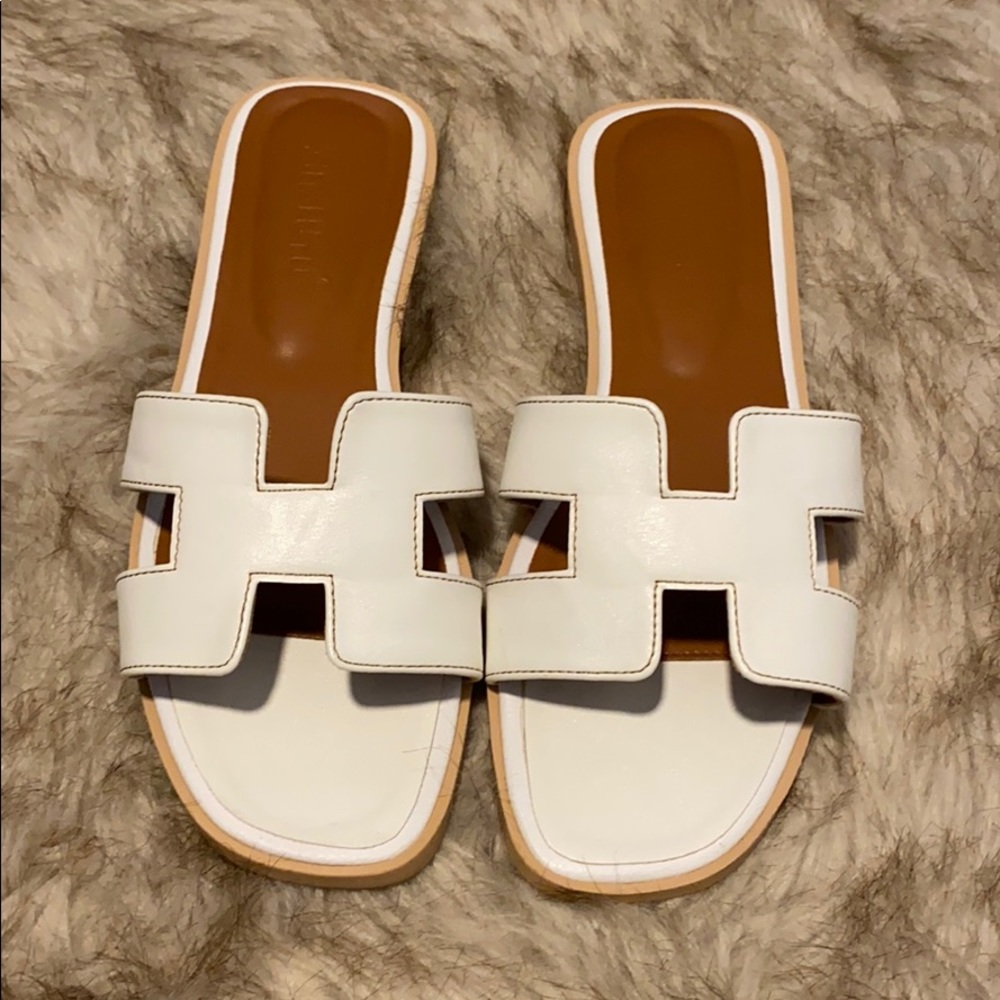 H summer sandals *not Hermès 6 / 36 white